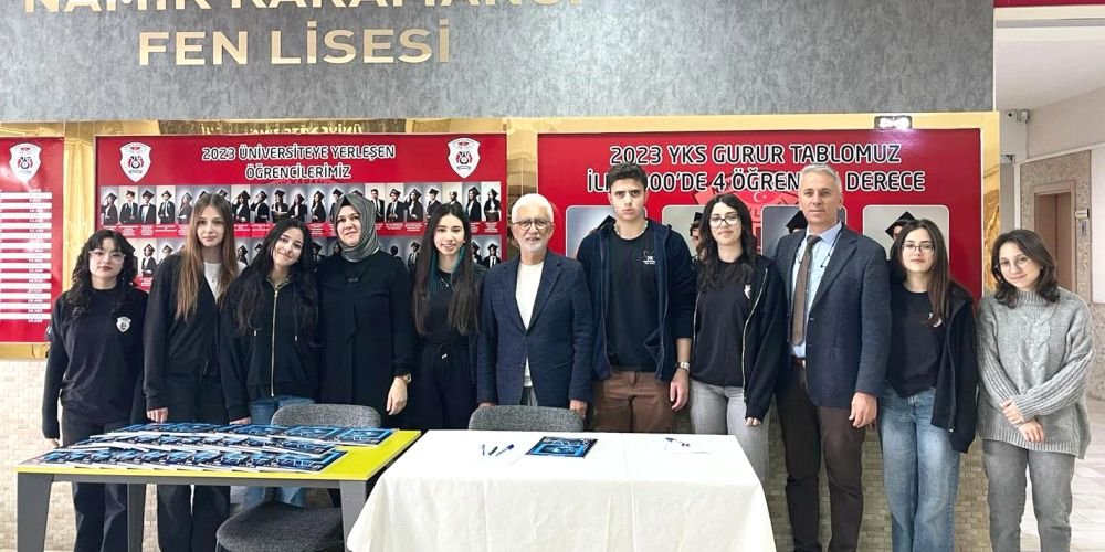 Avcı ve Cengiz, Fen Lisesi öğrencileriyle biraraya geldi