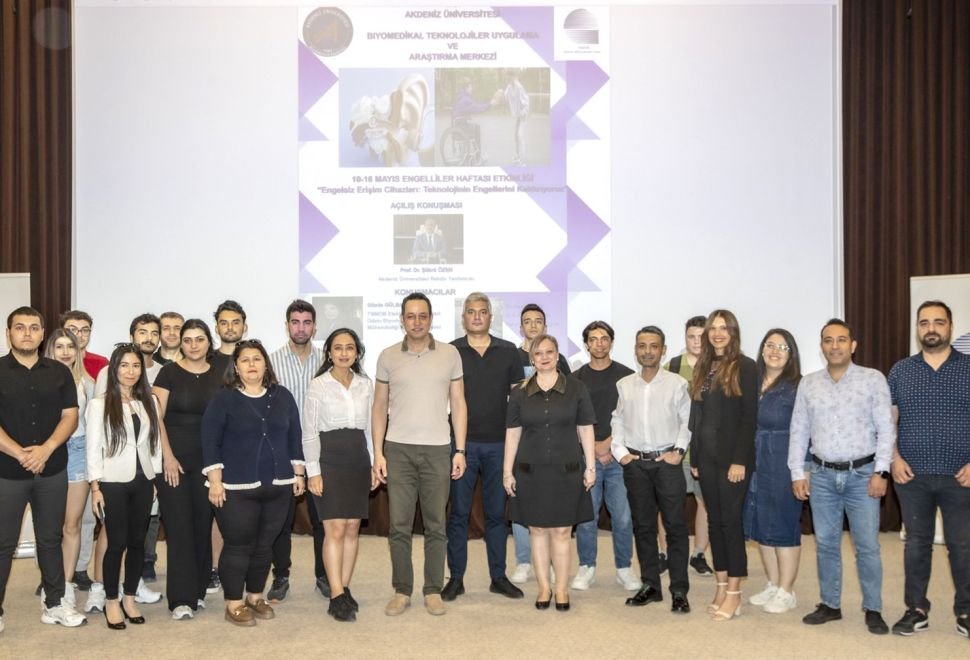 Akdeniz Üniversitesi’nde ‘’Teknolojinin Engellerini Kaldırıyoruz
