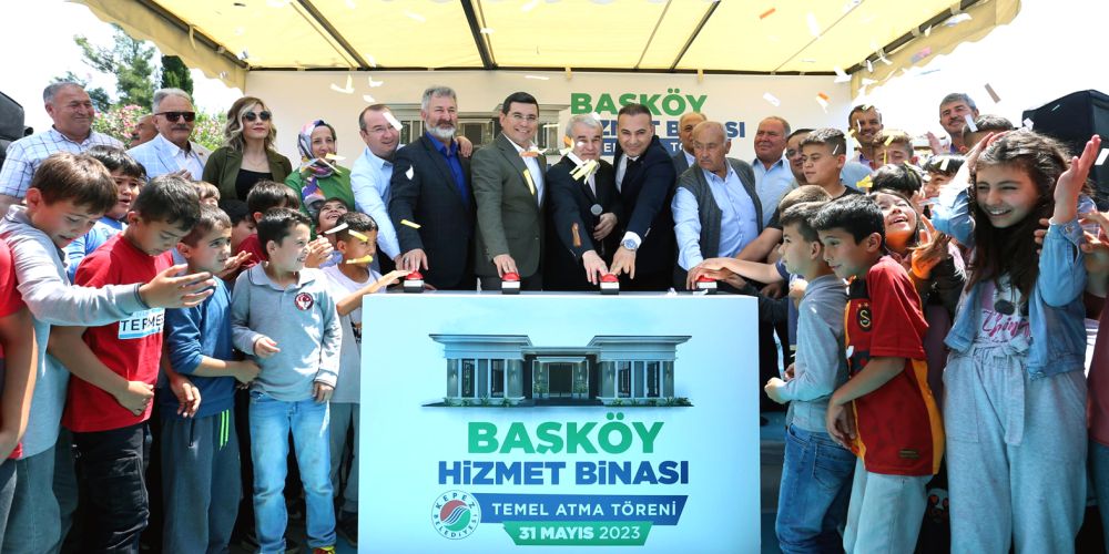 Başköy’ün hizmet binası açılışa hazır