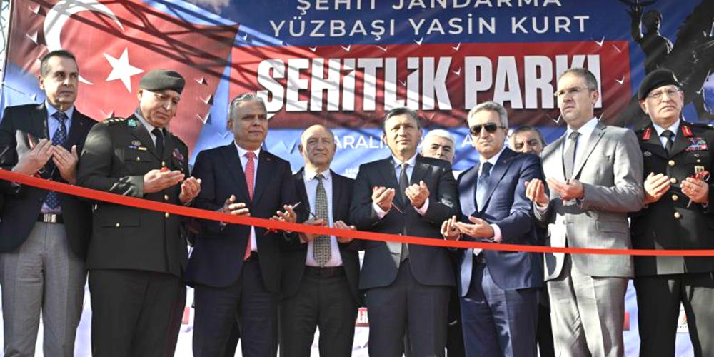 Şehitlik Parkı açıldı