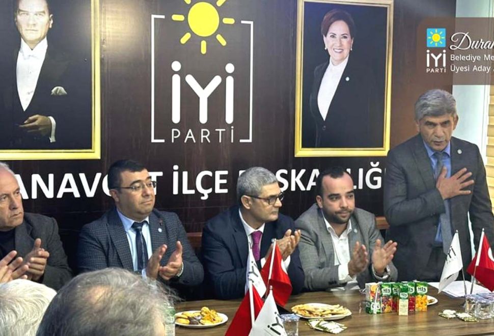 İyi Parti Belediye Meclis Üyesi Aday Adayı Duran Öz;   “Manavgat’a İYİ Belediyecilik Yakışır”