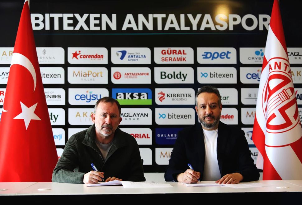 Sergen Yalçın Resmen Antalyaspor’da