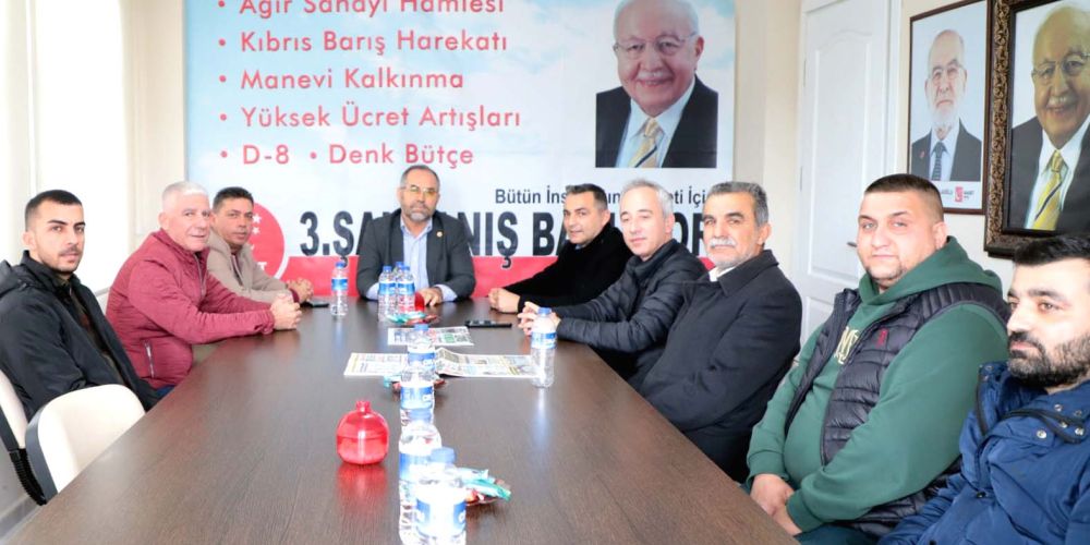 Başkan Adayı Kara Siyasi Partileri ziyaret etti