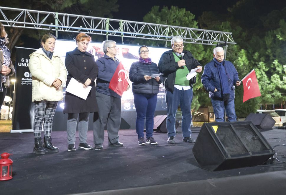 Antalya’da “6 Şubat Umudumuza Işık Ol” buluşması