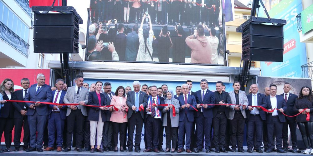 Geyikçi, Seçim Koordinasyon Merkezi açılışını yaptı