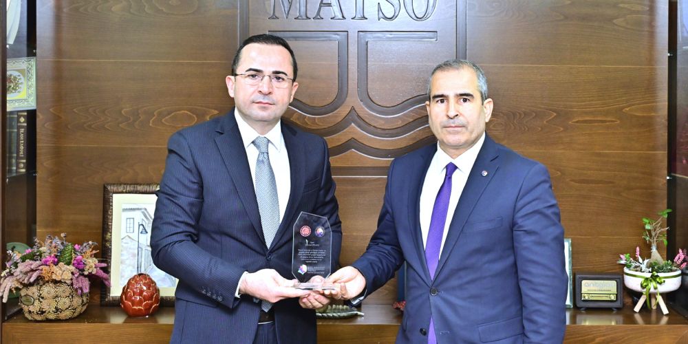 TOBB’dan MATSO’ya plaket