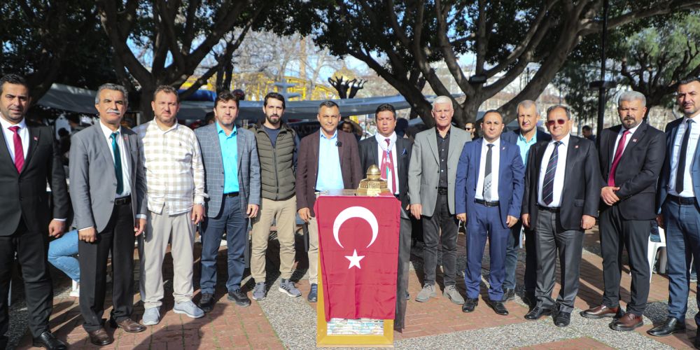 Başkan Adayı Nefi Kara Gazze’ye yardım kermesine katıldı