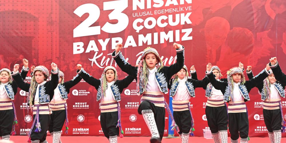 Dokuma Park’ta 23 Nisan coşkusu