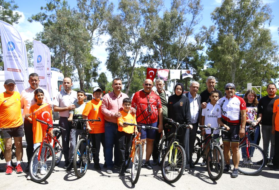 ‘Köyüm Bisiklete Biniyor’ Etkinliği Düzenlendi