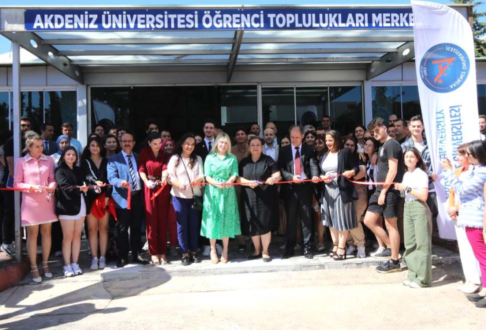 Akdeniz Üniversitesi’nden üç merkez açılışı 