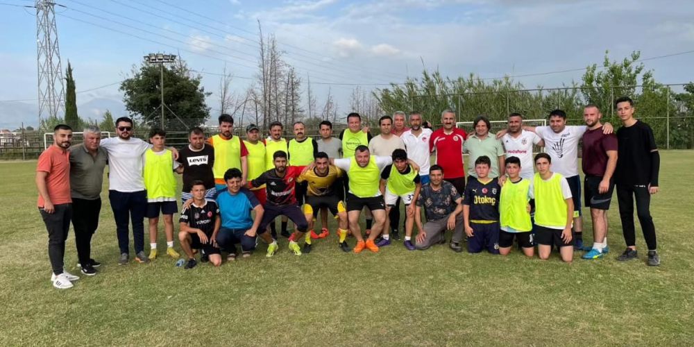 Bozahmetli Yörüklerden muhteşem futbol şöleni