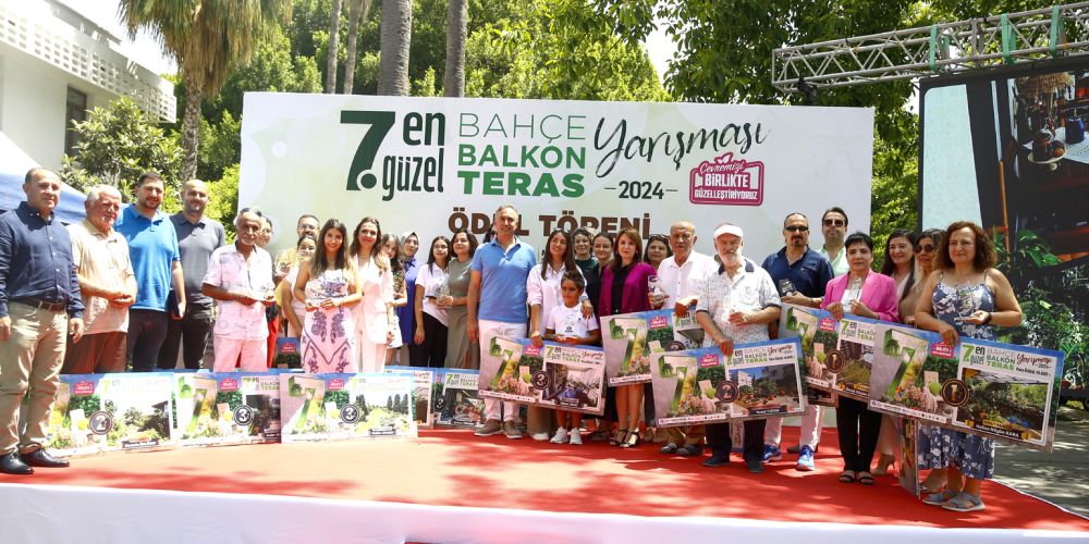 ‘En Güzel Bahçe, Balkon ve Teras Yarışması’ ödülleri sahiplerini buldu