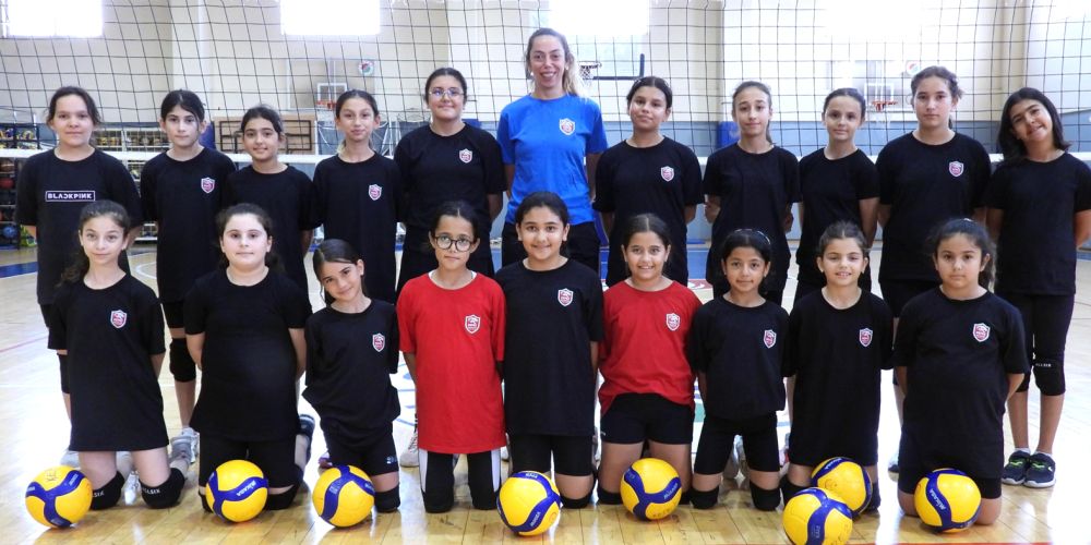 Filenin sultanları voleybol kurslarını doldurdu