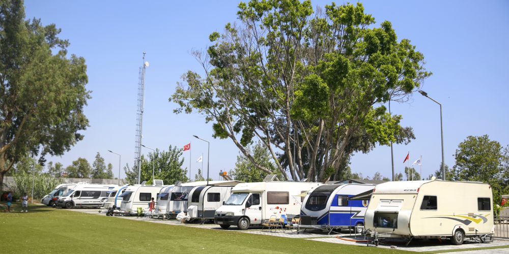 Karavan Park’a tatilci akını