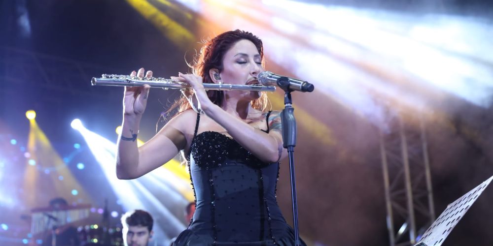 Likya Kaş Kültür ve Sanat Festivali'nde Melek Mosso rüzgarı esti 