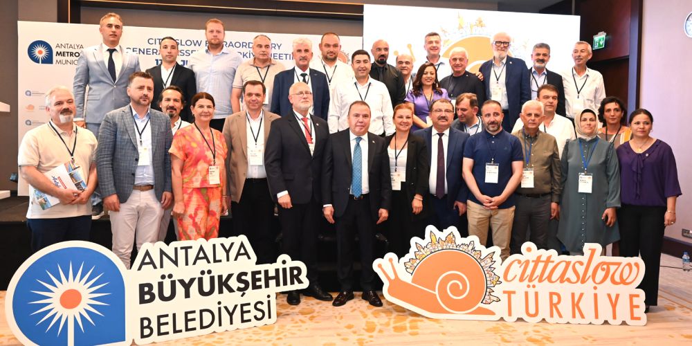 Cittaslow Toplantısı Antalya'da yapıldı