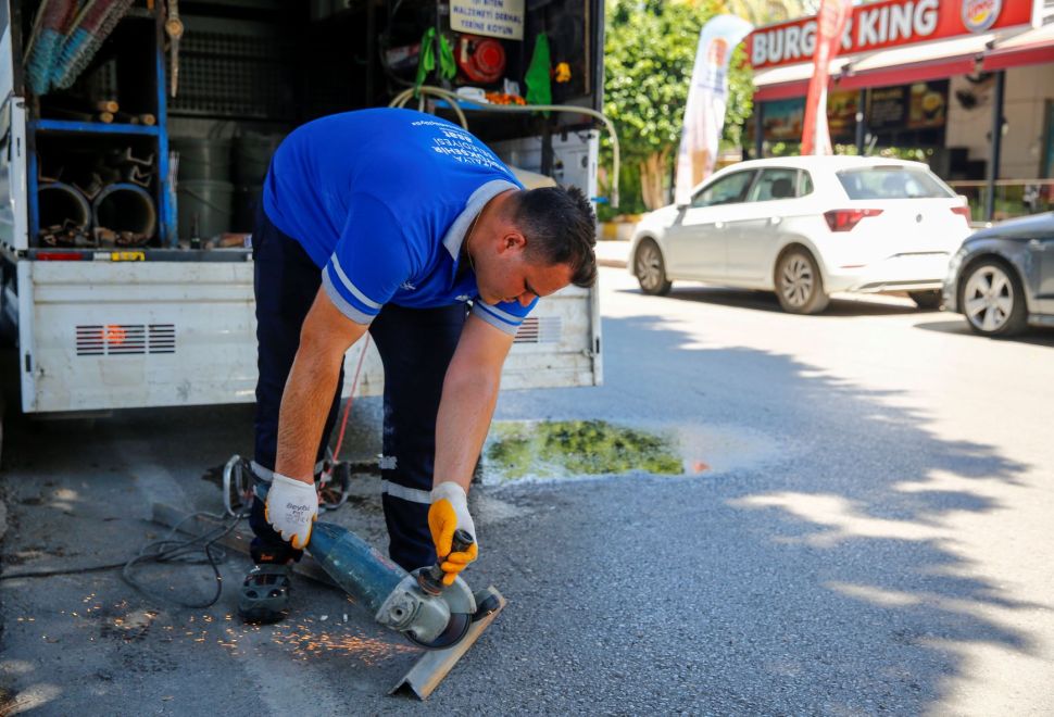 Şirinyalı’daki yağmur suyu çalışmaları tamamlandı