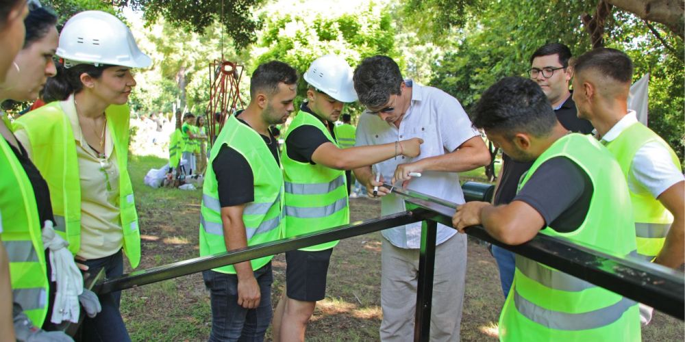 Güneş Okulu projesinde uygulamalı eğitim başladı