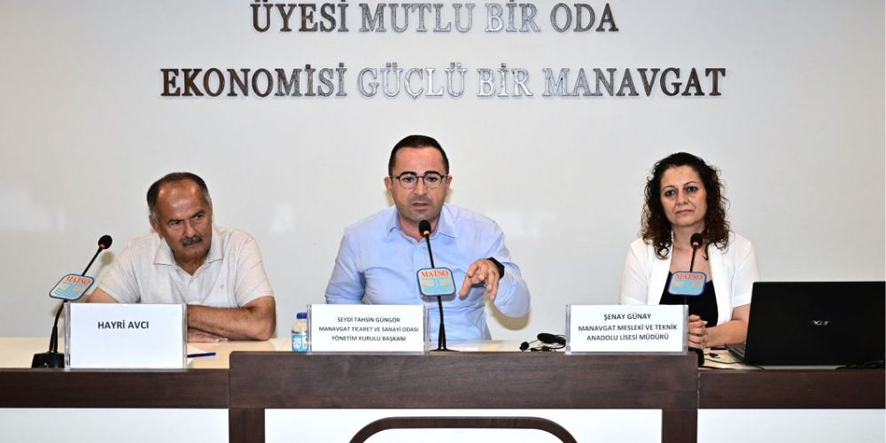 Güngör: “Yaptığımız Projeyle Manavgat’ta Geleceğin İşgücünü Oluşturacağız”