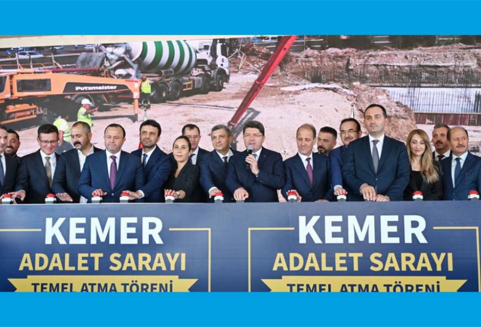 Kemer Adalet Sarayı’nın Temeli Atıldı