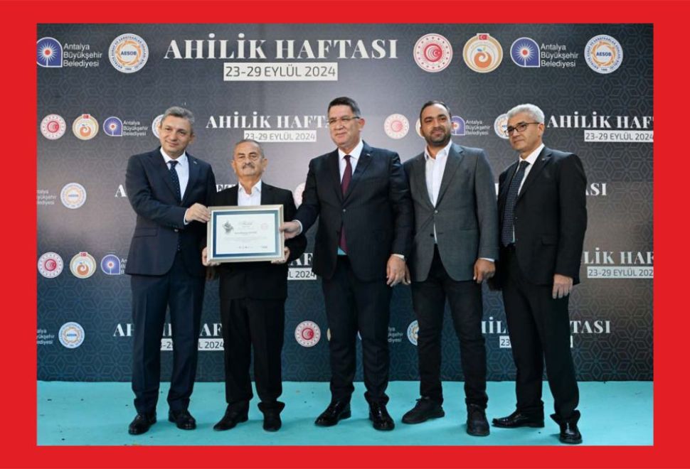 Antalya’da Ahilik Haftası Coşkusu